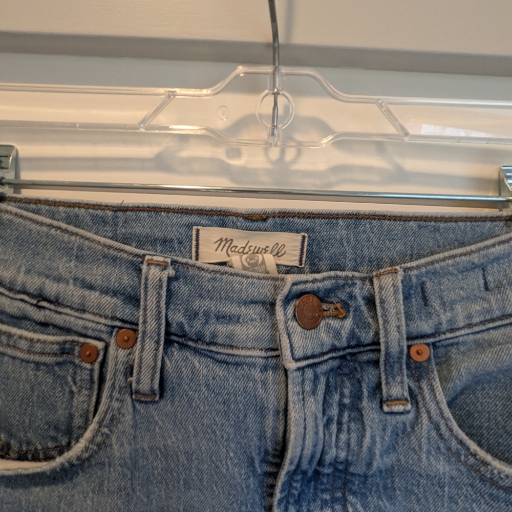 Madewell The Perfect Vintage Jean Size 25T / 0 High Rise Light Wash - Picture 4 of 15